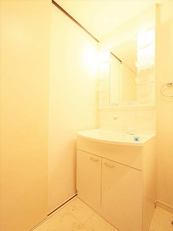 シャンプードレッサー付き独立洗面台