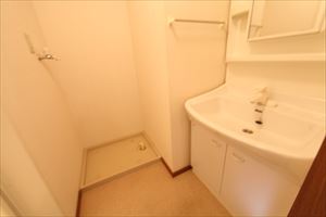 洗面台 洗濯機置き場