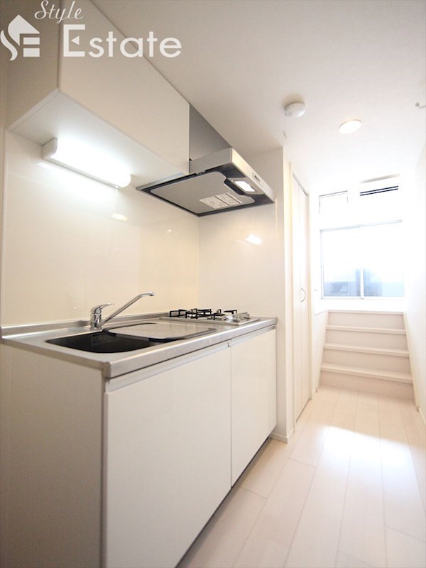 システムキッチン 2口ガスコンロ付き