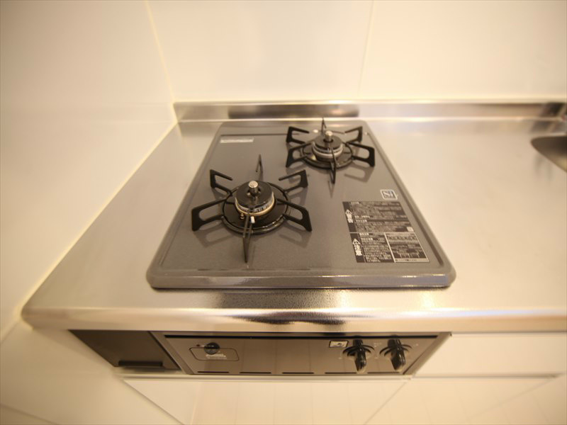 ガス2口コンロ