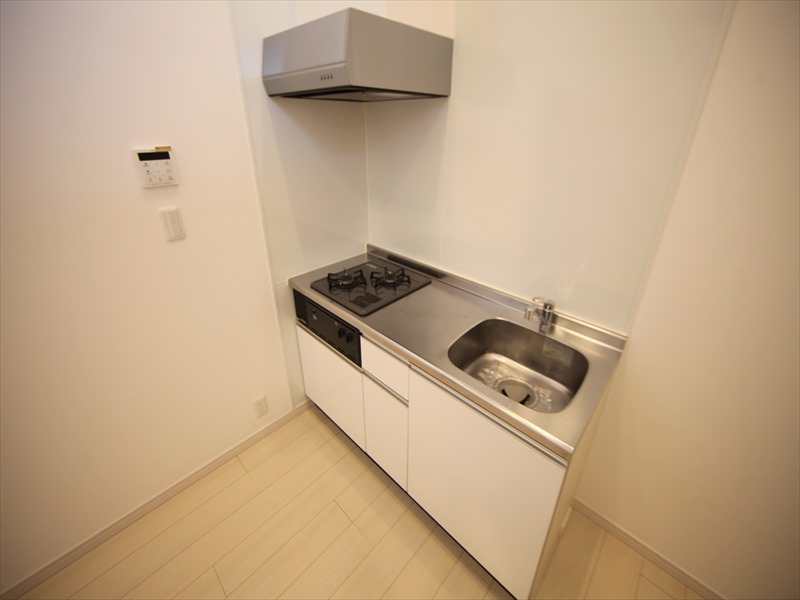 システムキッチン(2口ガスコンロ付)