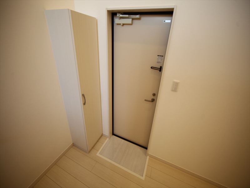 玄関スペースシューズBOX付