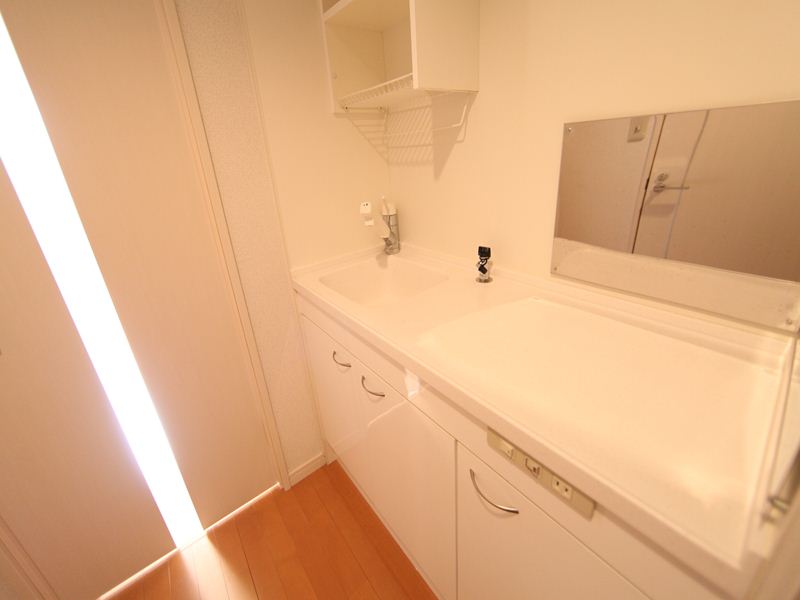 キッチン ガス2口コンロ設置可