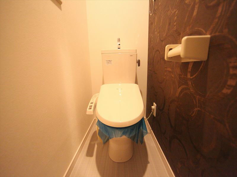 ウォシュレット付 棚つき