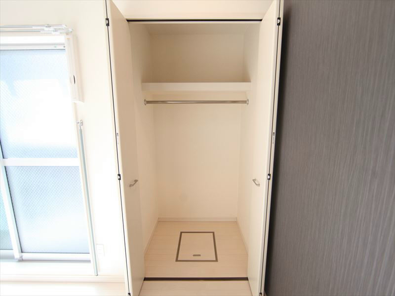 大きめクローゼット!