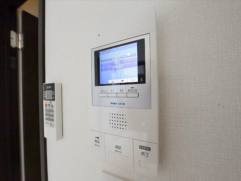 モニター付きインターホン