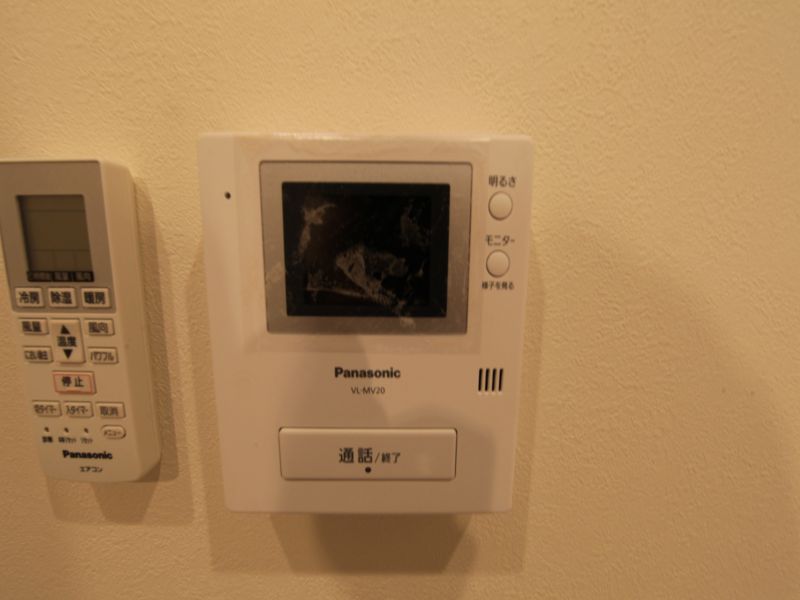 モニター付きインターホン