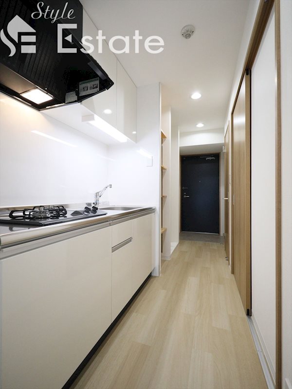 システムキッチン ガスコンロ二口付