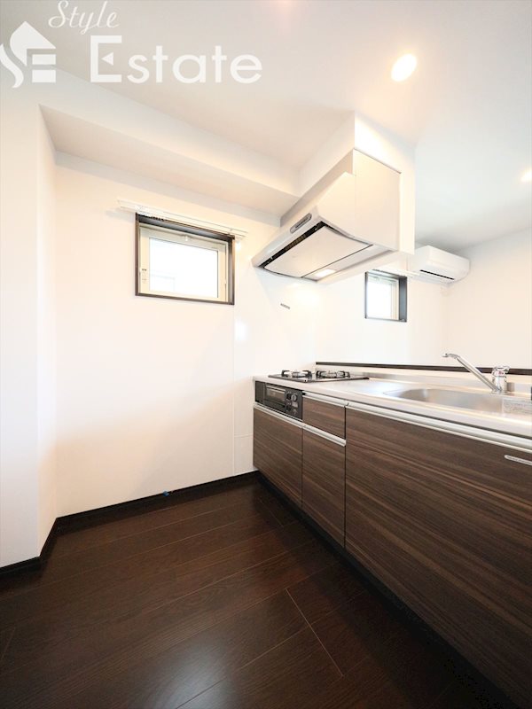 システムキッチン★2口ガスコンロ付★グリル付