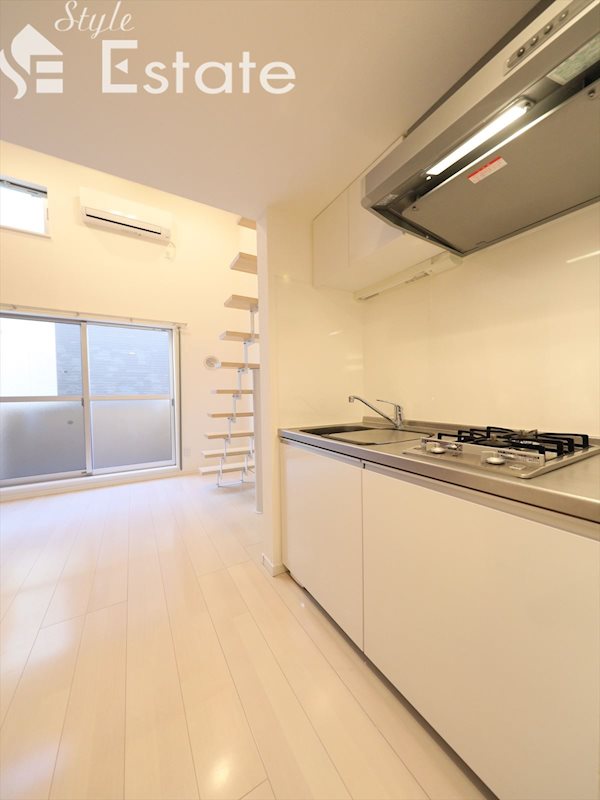 システムキッチン★2口ガスコンロ付