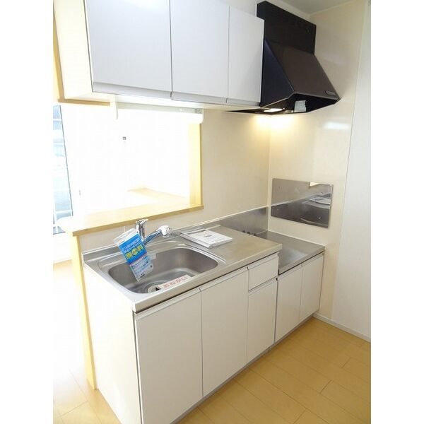 キッチン 2口コンロ設置可