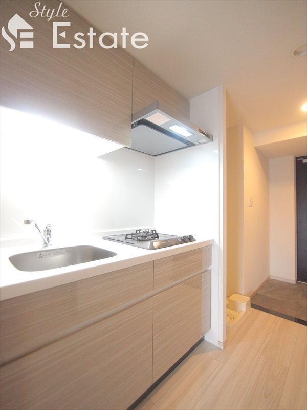 システムキッチン ガスコンロ二口付