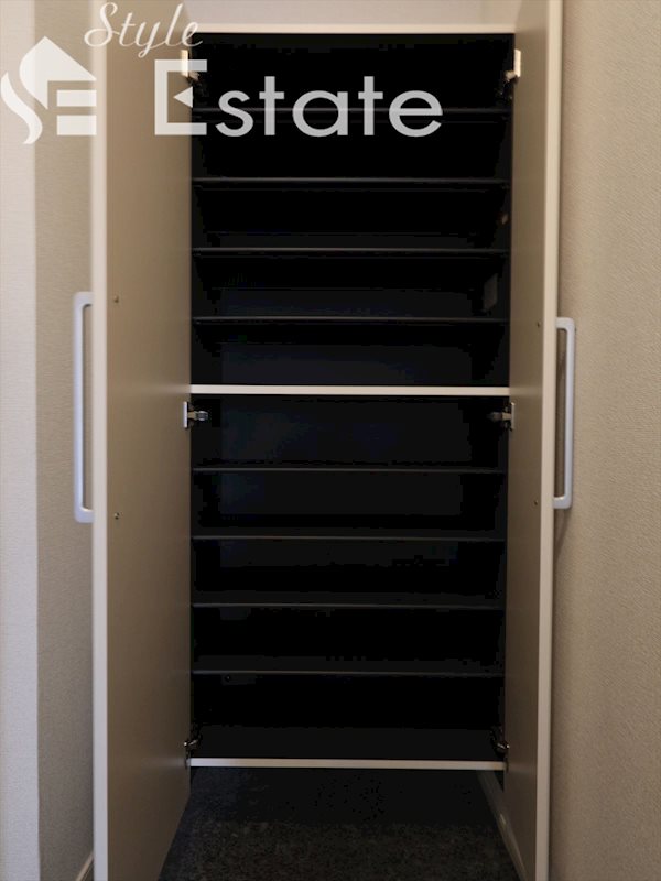 シューズボックス付★全身鏡付