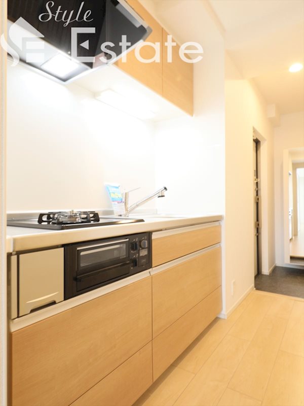 システムキッチン★2口ガスコンロ付