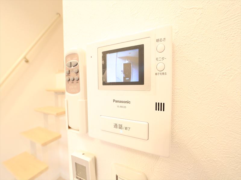 モニター付きインターホン