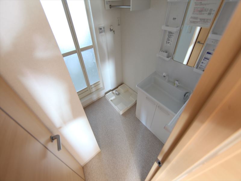 脱衣場 シャンプードレッサー有ります