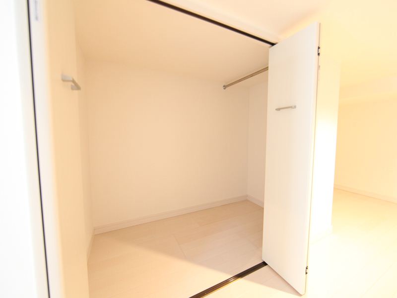 ウォークインクローゼット付き