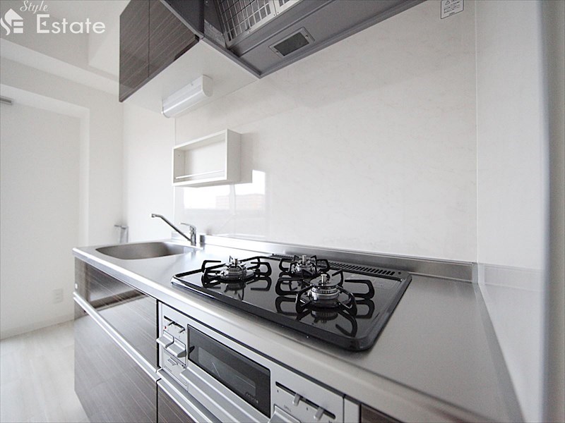 システムキッチン(ガス3口・グリル)