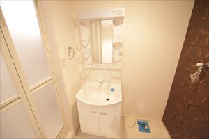 脱衣所 独立洗面台付(シャンプードレッサー付)