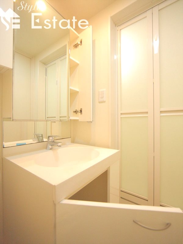 独立洗面台 収納