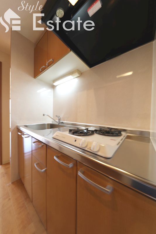 システムキッチン★2口ガスコンロ付