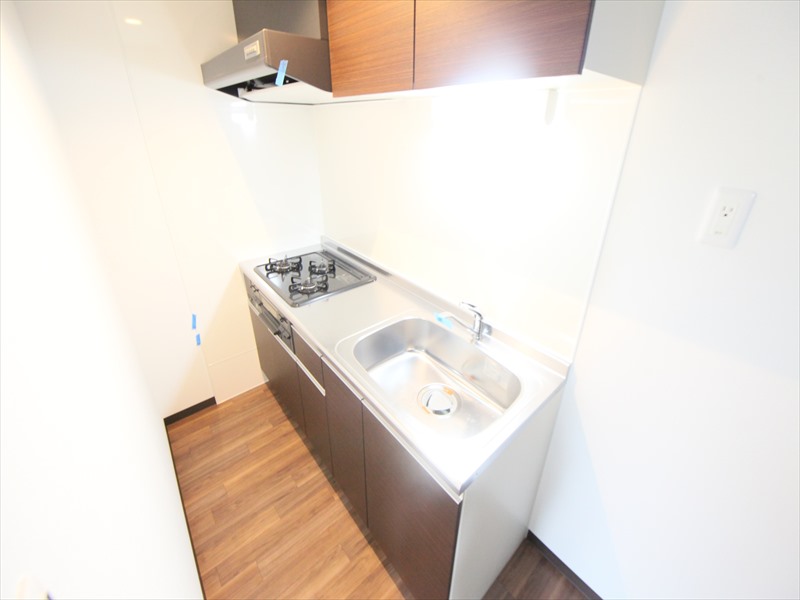 システムキッチン3口コンロ・グリル付