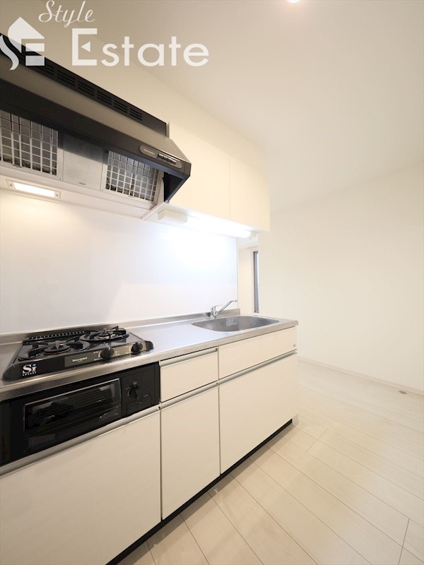 システムキッチン★2口ガスコンロ付★グリル付