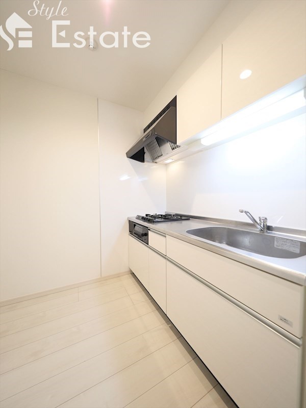 システムキッチン★2口ガスコンロ付★グリル付 別部屋の内装