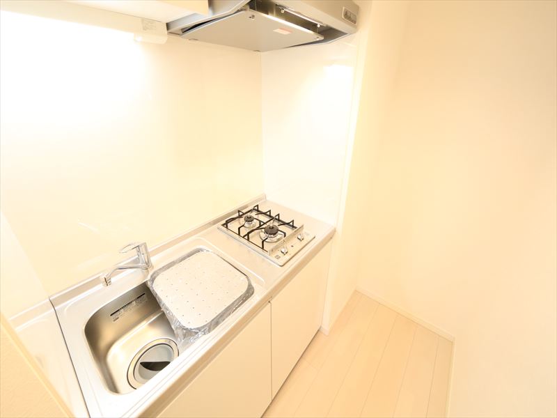 システムキッチン(ガス2口コンロ)