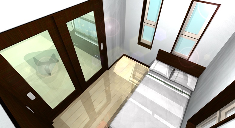 洋室パース モデルルーム