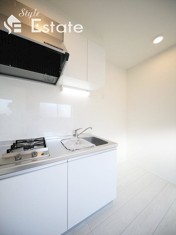 システムキッチン2口ガスコンロ