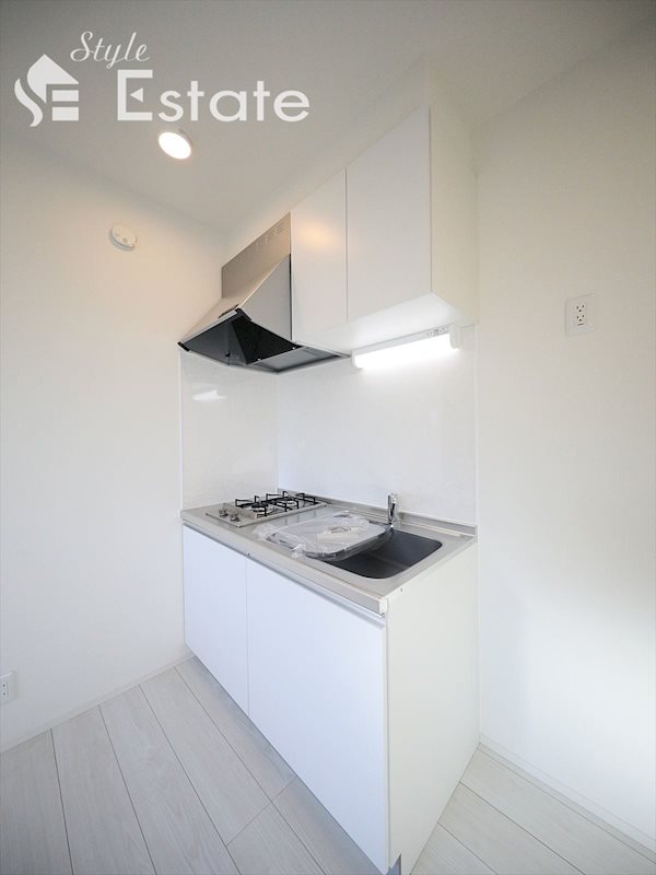 システムキッチン2口ガスコンロ