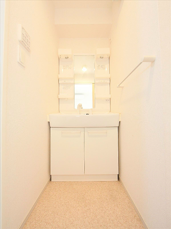 脱衣所 シャンプードレッサー付き