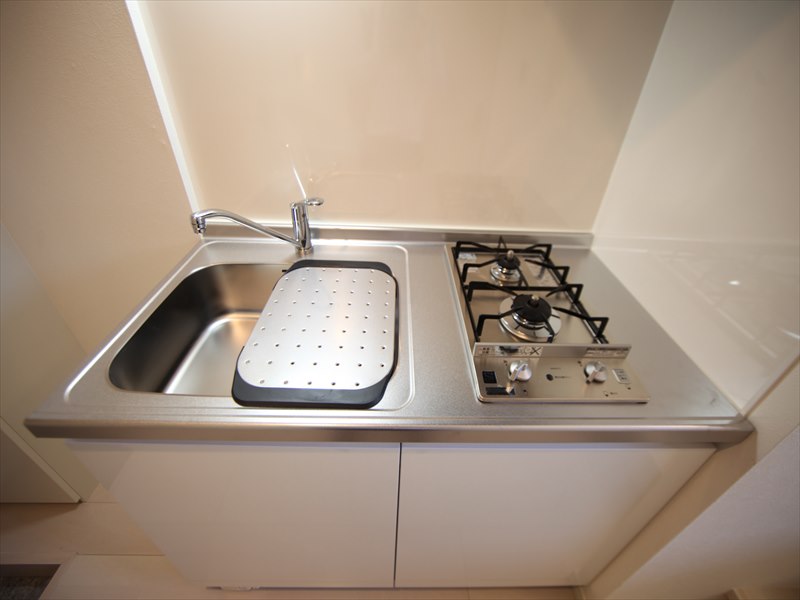 システムキッチン(2口ガスコンロ付き)