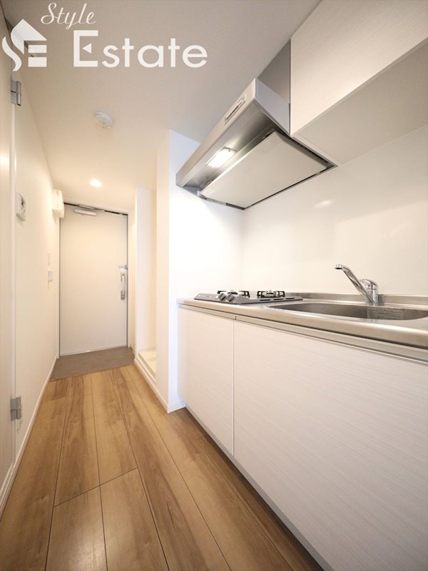 システムキッチン ガスコンロ二口付 別角度