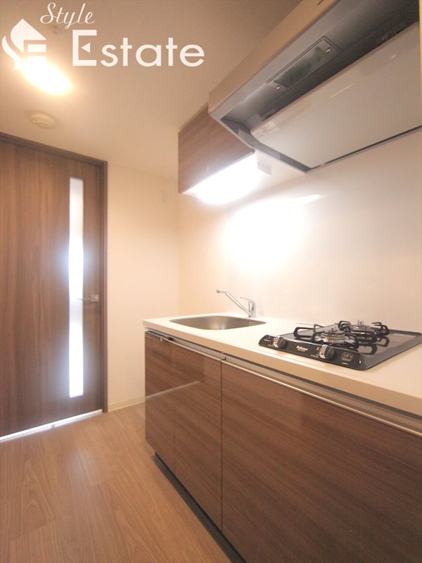 システムキッチン ガスコンロ二口付 別角度