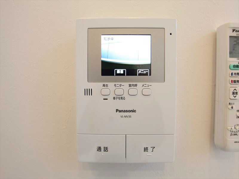 モニター付きインターホン