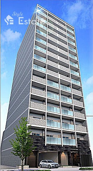 外観パース オートロック