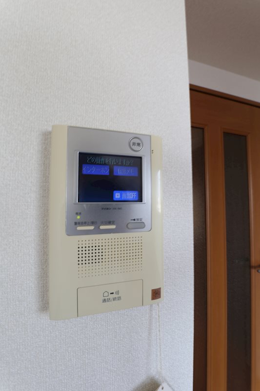 カラーモニター付きインターホン