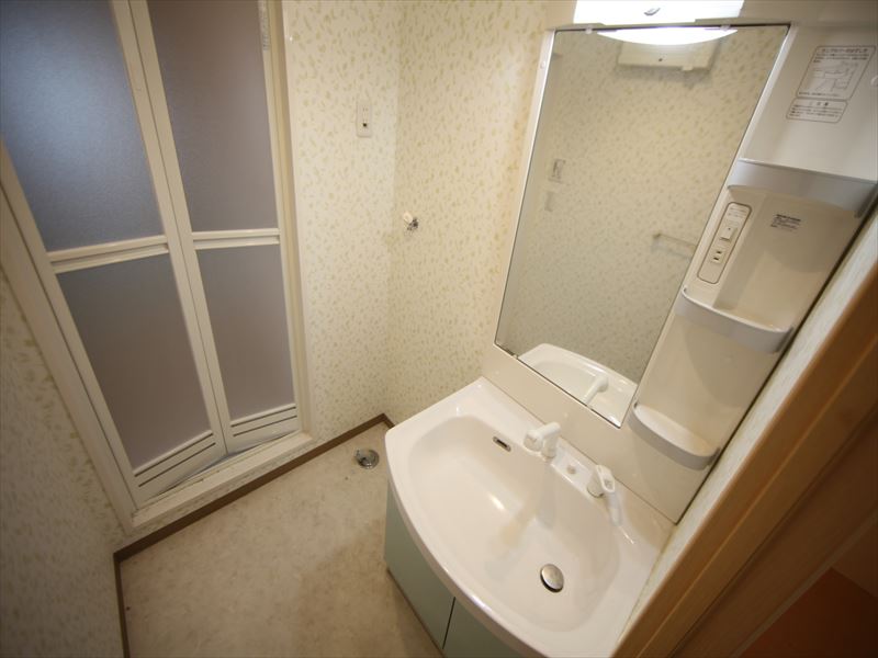 脱衣所 独立洗面台 シャンプードレッサー付