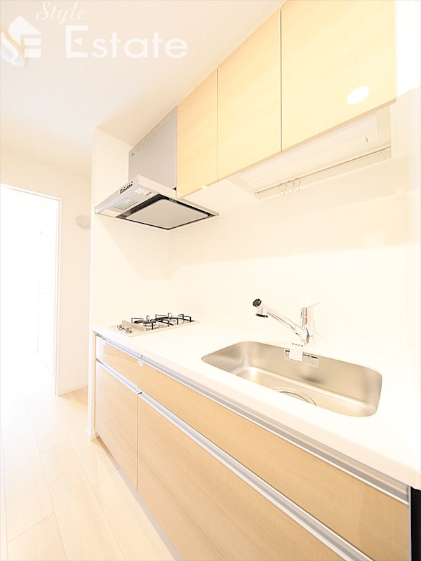 システムキッチン ガスコンロ二口付 同仕様内装