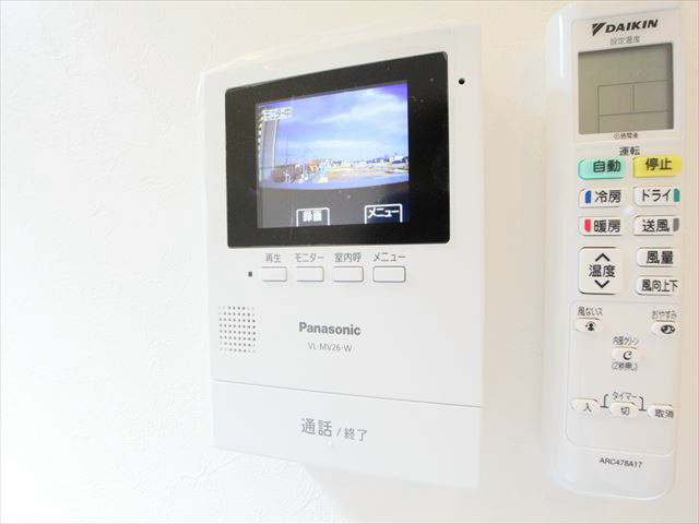 モニター付インターホン