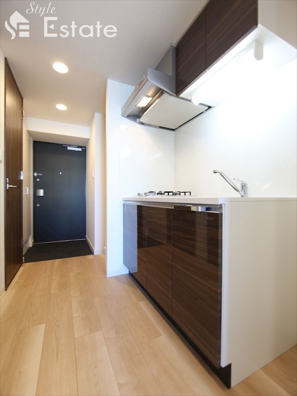 システムキッチン★2口ガスコンロ付