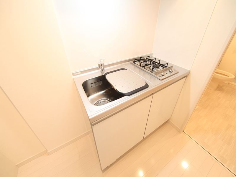 システムキッチン(ガス2口コンロ)