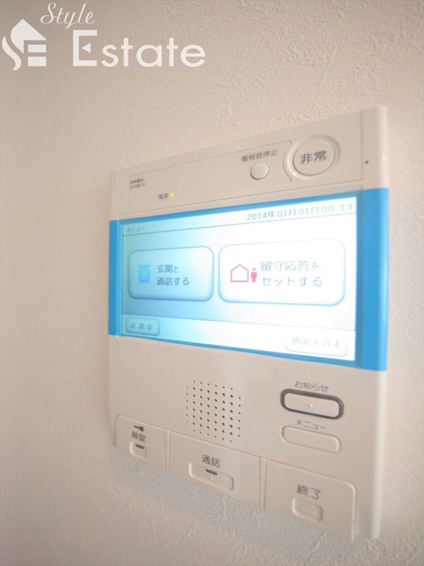 カラーモニター付インターホン