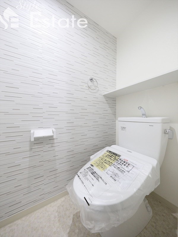 温水洗浄便座付トイレ