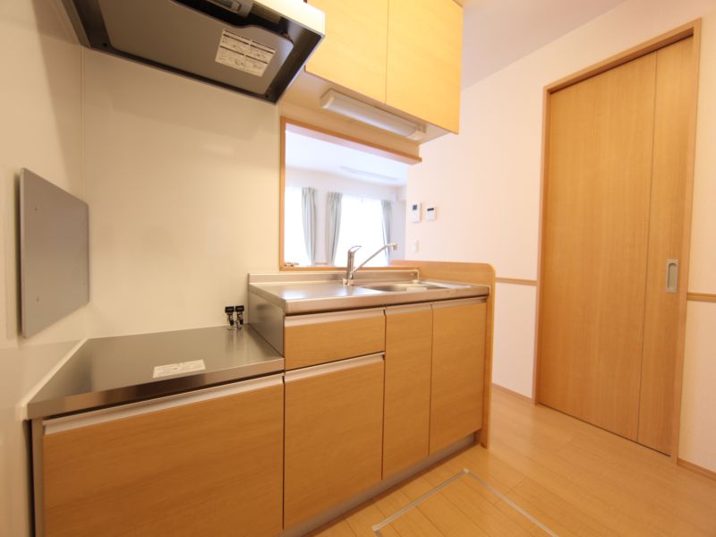 カウンターキッチン(2口コンロ設置可能)