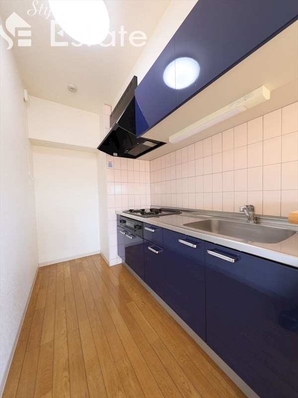 システムキッチン★3口ガスコンロ付★グリル付