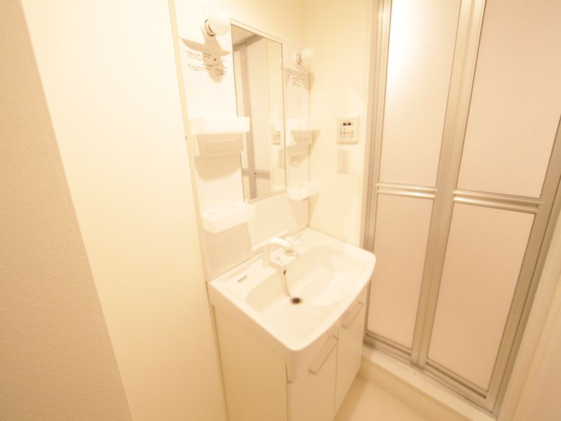 脱衣所 シャンプードレッサー付き