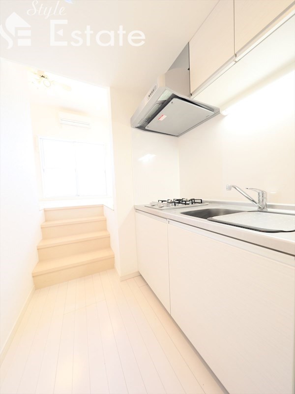 システムキッチン★2口ガスコンロ付